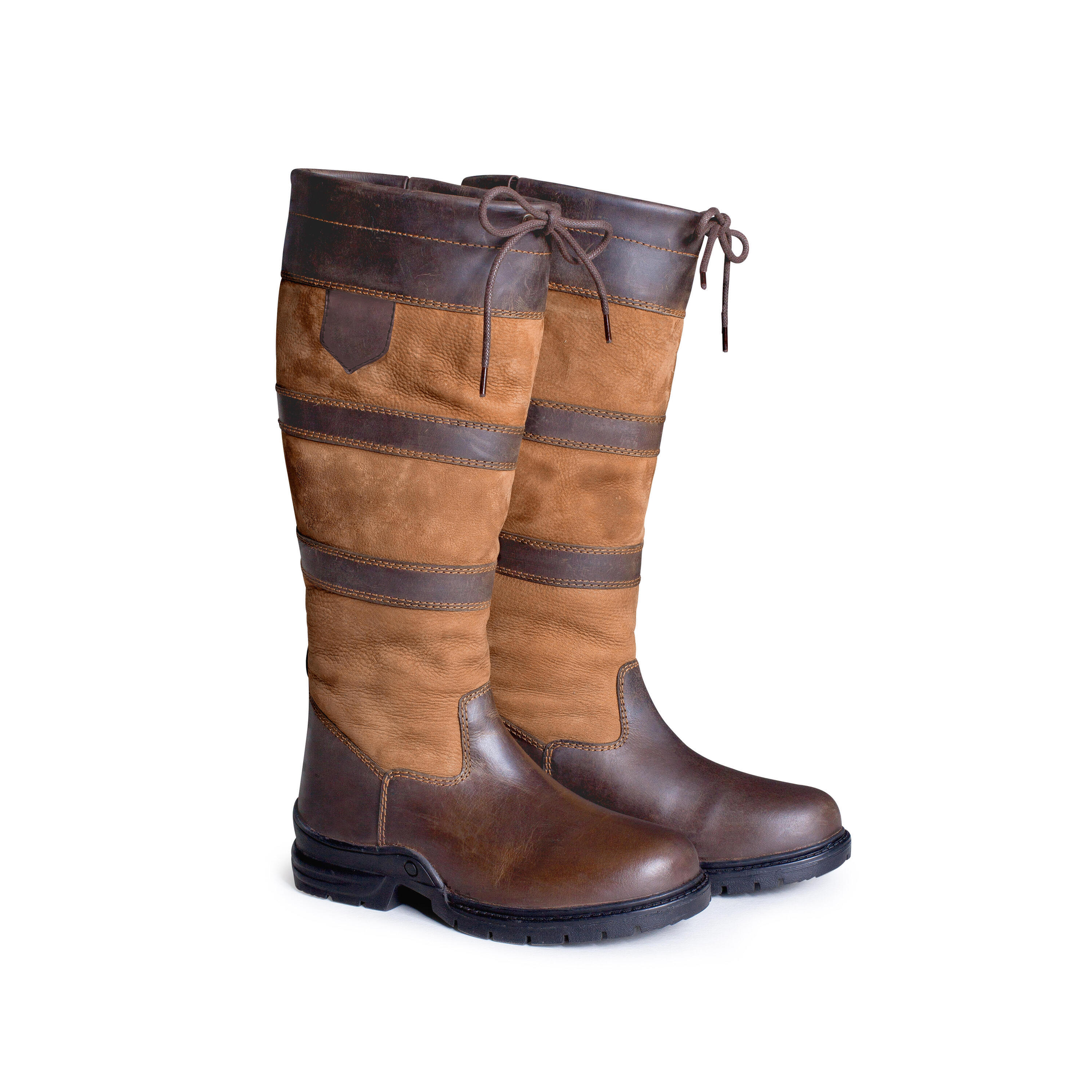 WALDHAUSEN Refurbished Warm Long Country Boots - Brown - A Grade