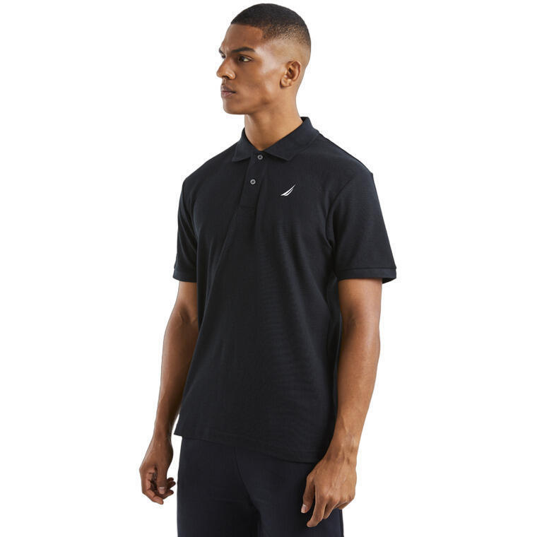 Tricou barbati Nautica Calder Polo, Negru