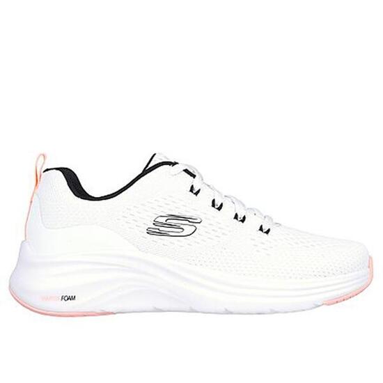 Zapatillas Deportivas Caminar Mujer Skechers 150024_WBC Blancas con Cordones