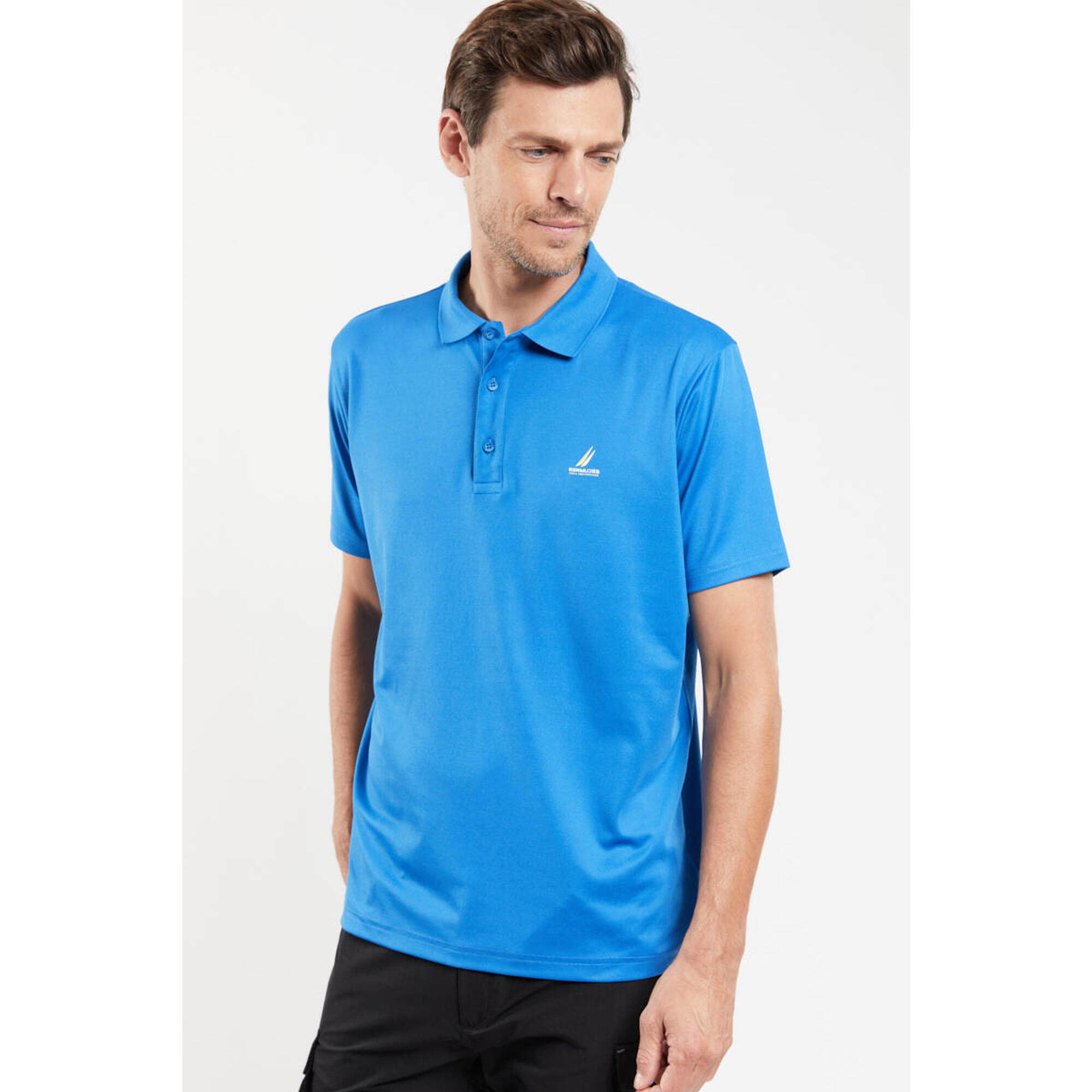 Polo quick-dry en Polyester recyclé GALT Bermudes homme