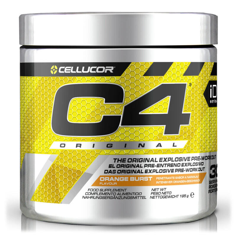 Przed treningówka CELLUCOR C4 Original iD Series 195g Pomarańczowy 30porcji