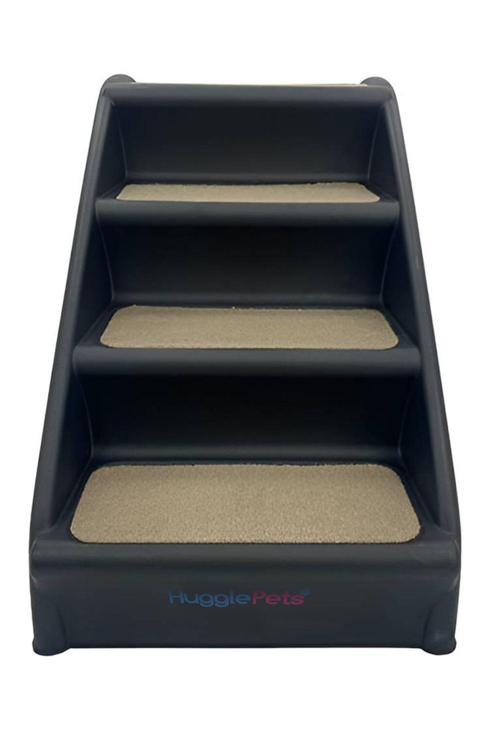 HugglePets Plastic Pet Stairs / Steps with Carpet 2/6