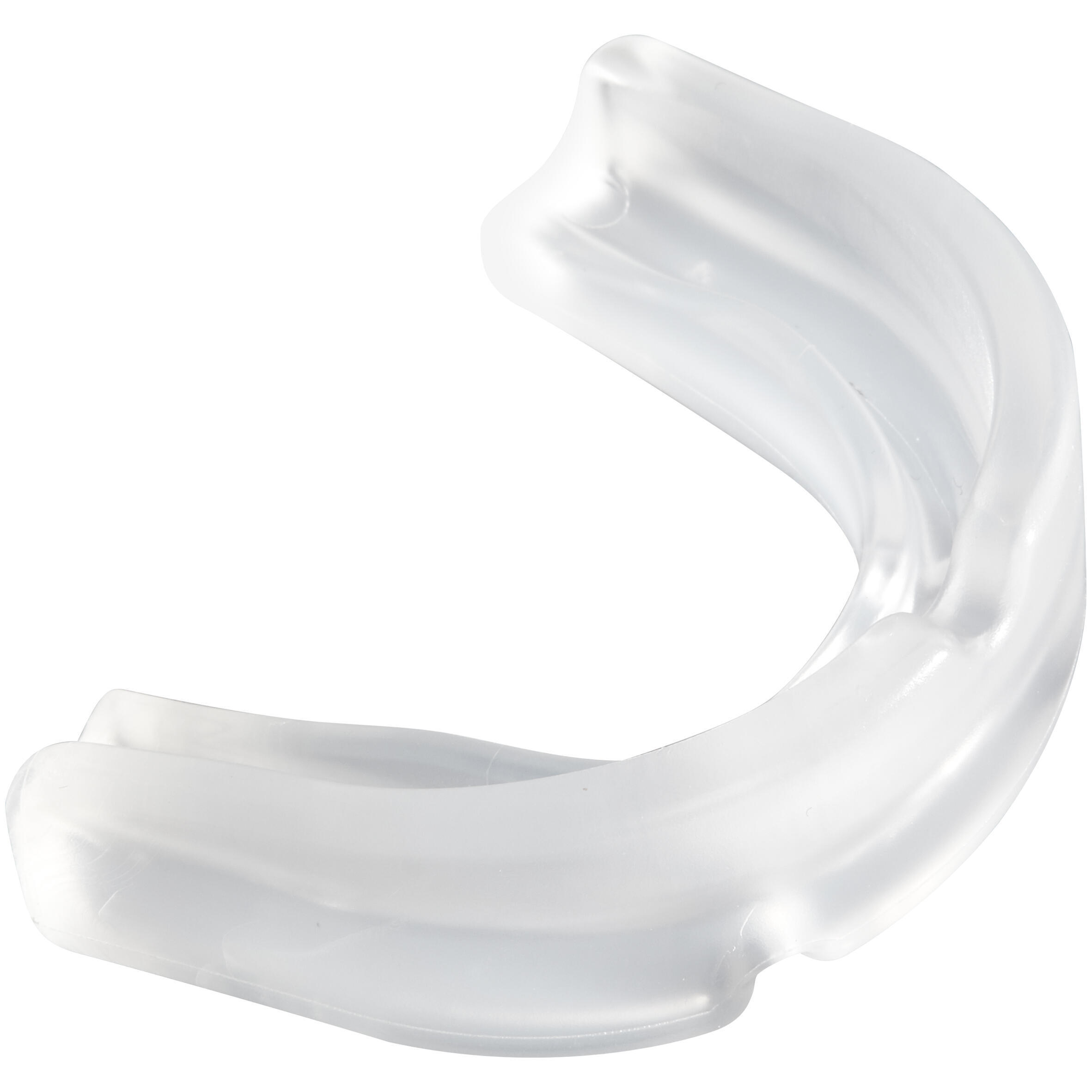 Refurbished Size M Transparent Rugby Mouthguard R100 - A Grade 1/6