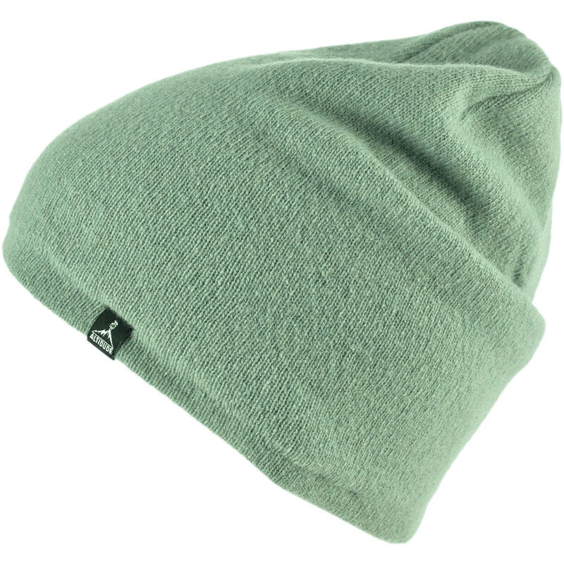 Winter muts SubZero fijn gebreide unisex beanie lam & merino wol