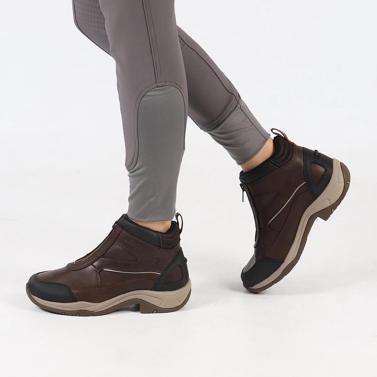 ARIAT Stalschoenen Ariat Telluride Zip H2O Donkerbruin