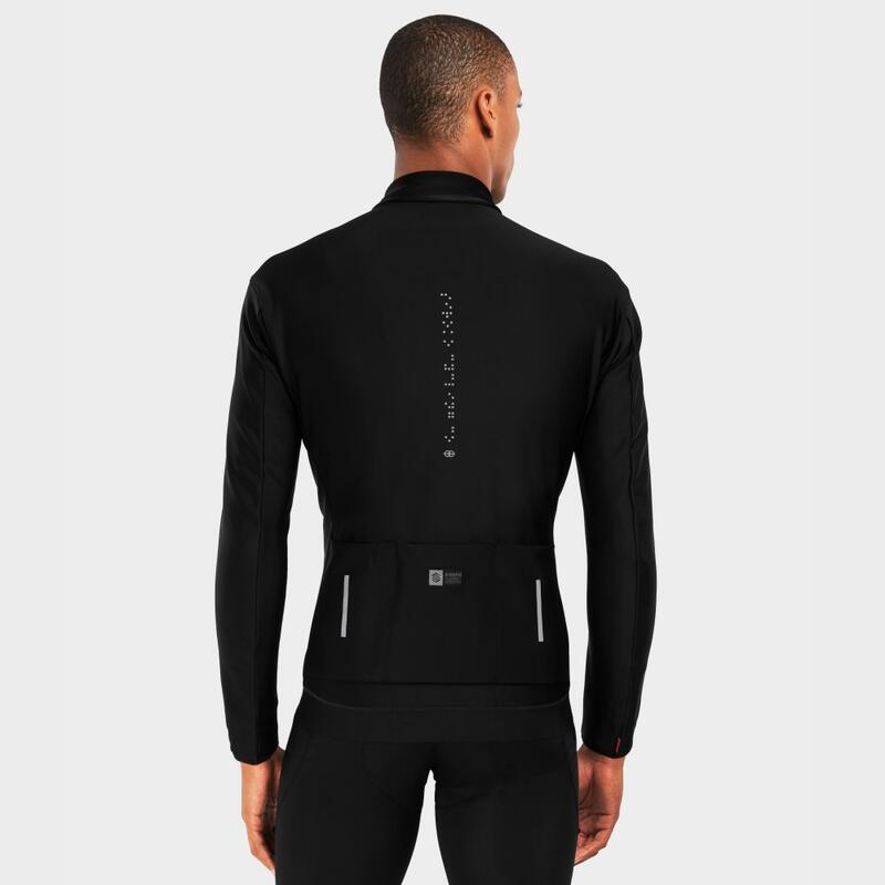 Chaqueta softshell ciclismo SIROKO J3 Seymour Negro Hombre