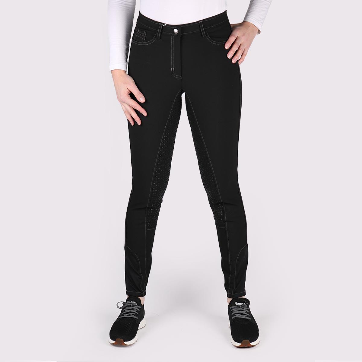 Pantalon D’Equitation EJAndria Full Grip Epplejeck Noir 2/3