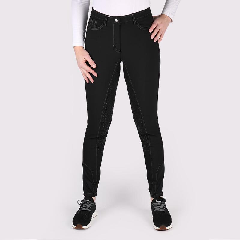 Pantalon D’Equitation EJAndria Full Grip Epplejeck Noir