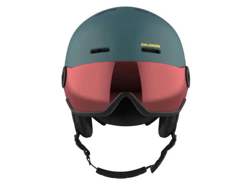 Salomon Orka Visor Junior skihelm voor kinderen 3/4
