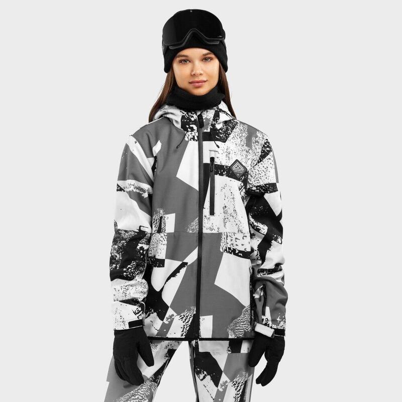 Chaqueta para snowboard/esquí mujer esquí y nieve W2-W Klinck Multicolor