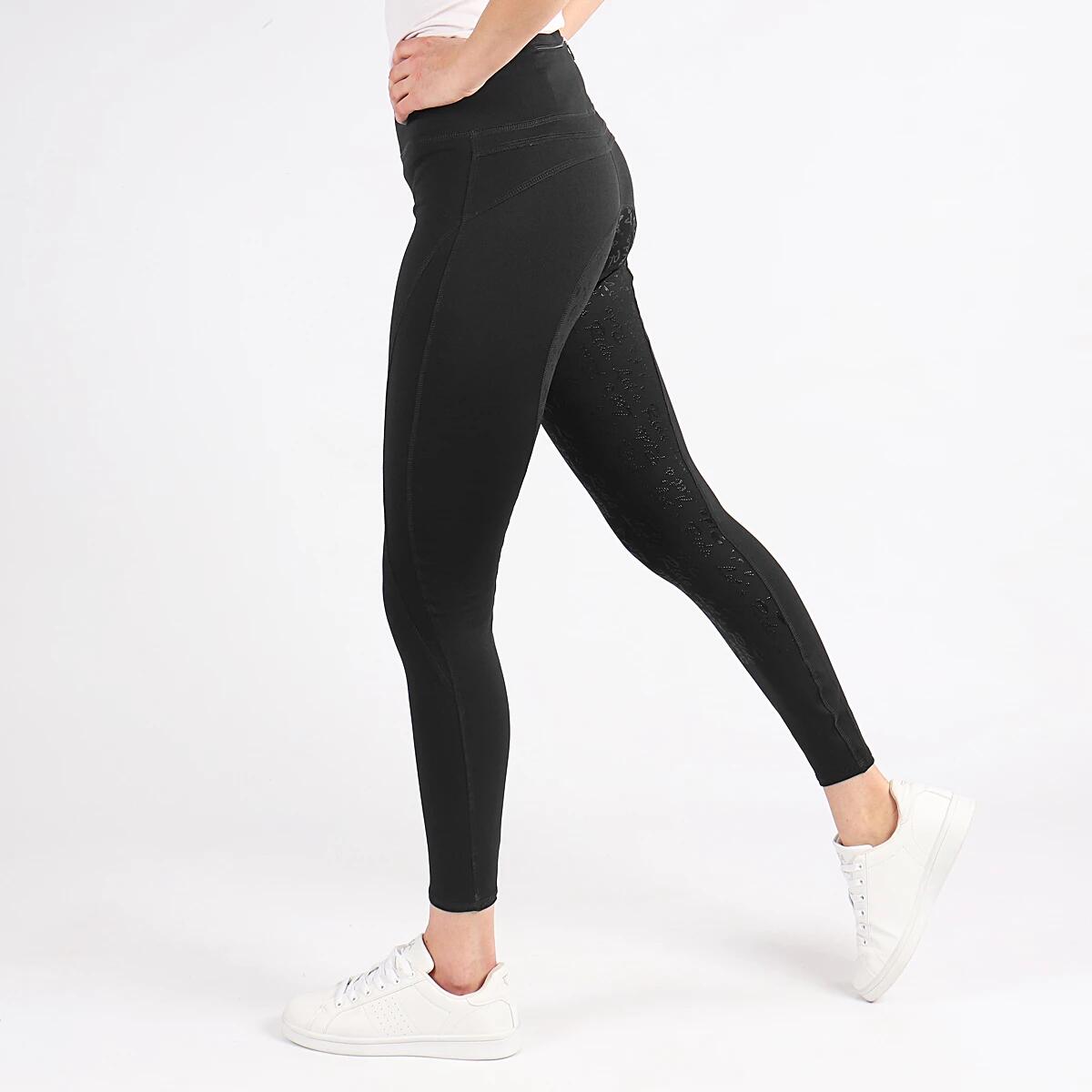 Legging de equitação full grip para rapariga Easy Rider Dietse 3/4