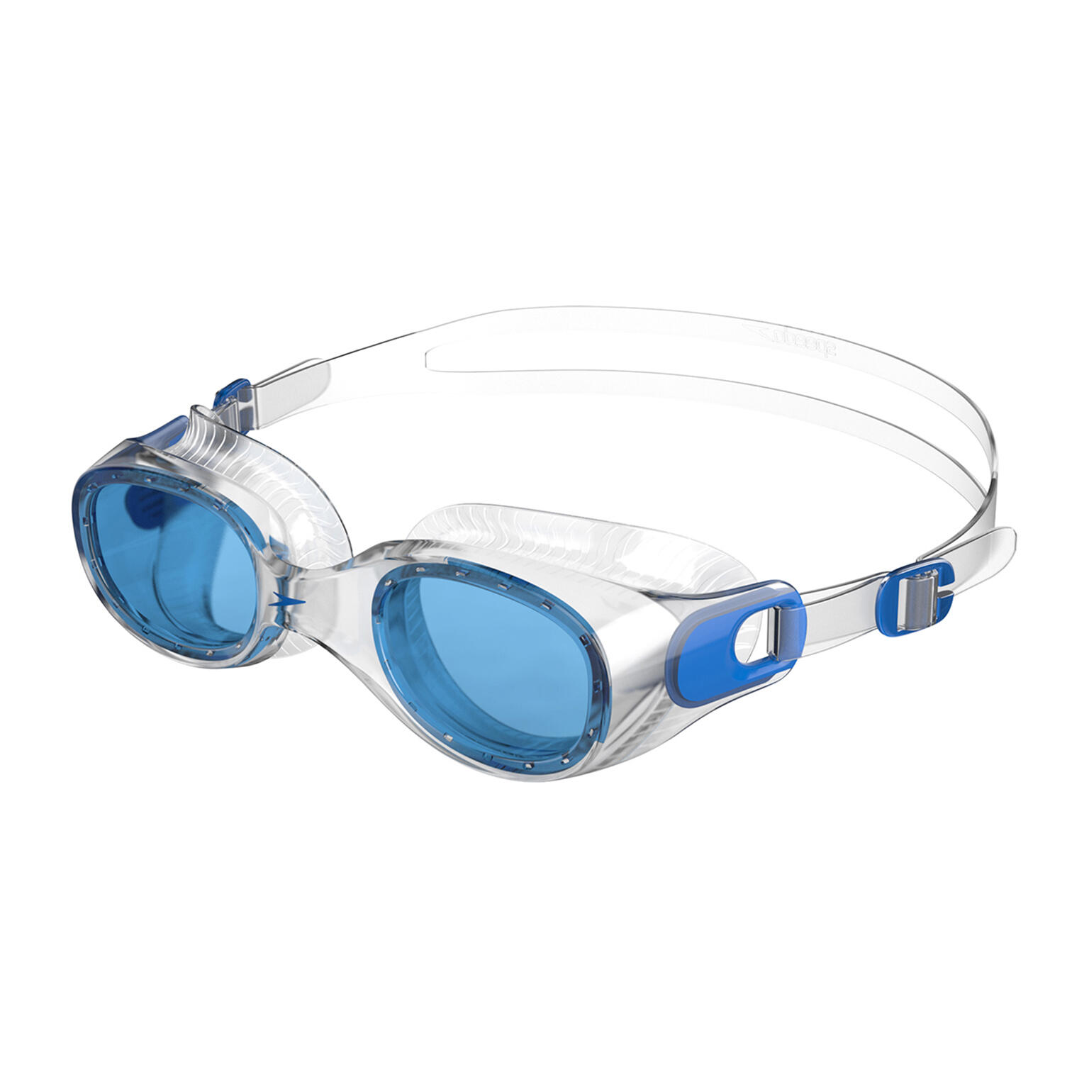 Speedo Futura Classic Goggle, Clear/Blue 1/5