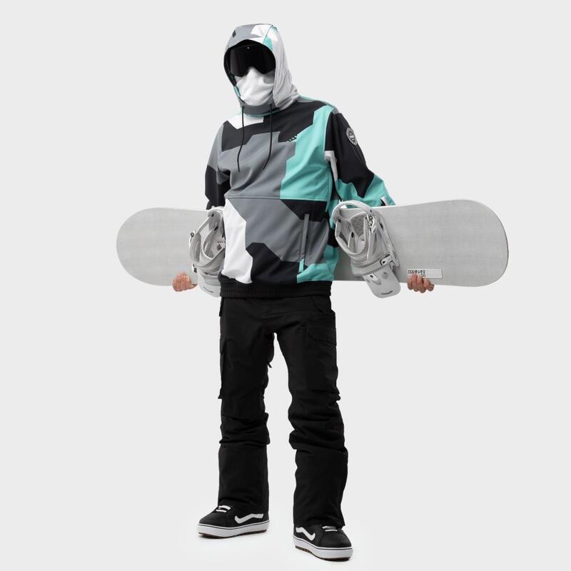 Casaco de snowboard para homem Desportos de inverno W1 Ushuaia SIROKO Turquesa