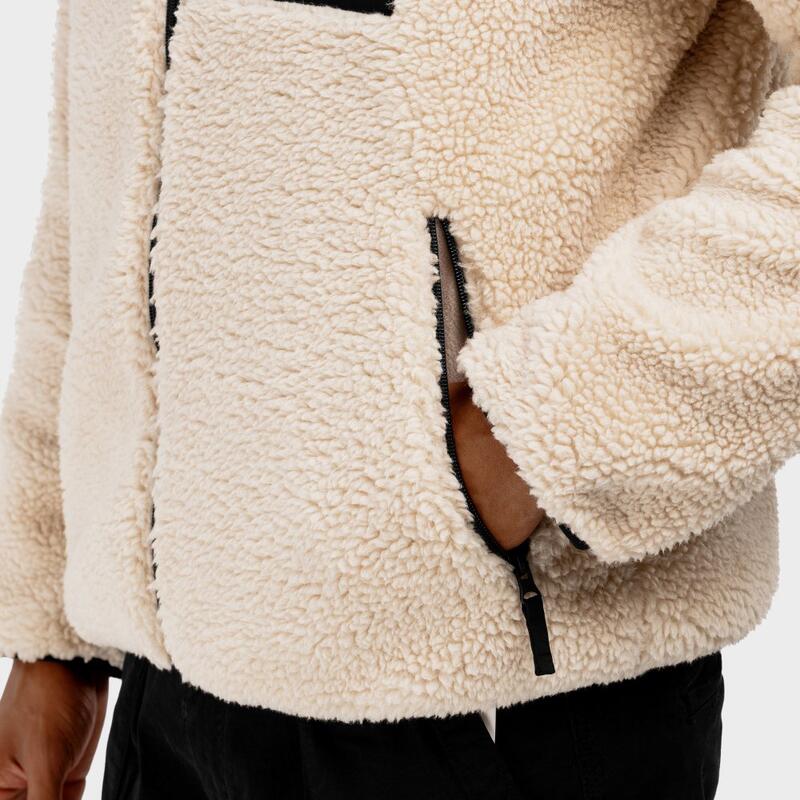 Veste sherpa homme Lifestyle Levi Beige