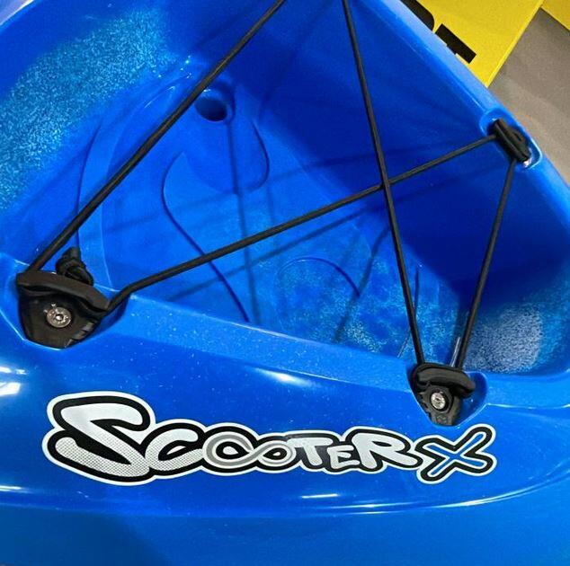 Dwuosobowy kajak sit on top do pływania Wave sport Scooter XT stabilny wygodny 3/5
