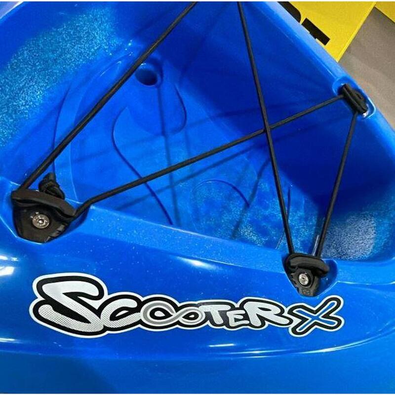 Dwuosobowy kajak sit on top do pływania Wave sport Scooter XT stabilny wygodny