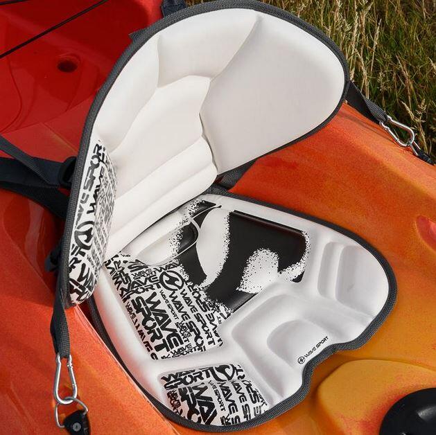 Dwuosobowy kajak sit on top do pływania Wave sport Scooter XT stabilny wygodny 2/5