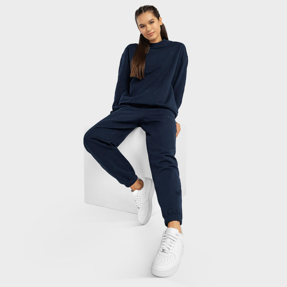 Jogging femme best sale bleu marine