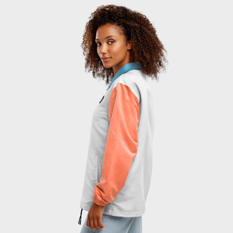 Chaqueta para mujer surf Mentawai-W SIROKO Blanco