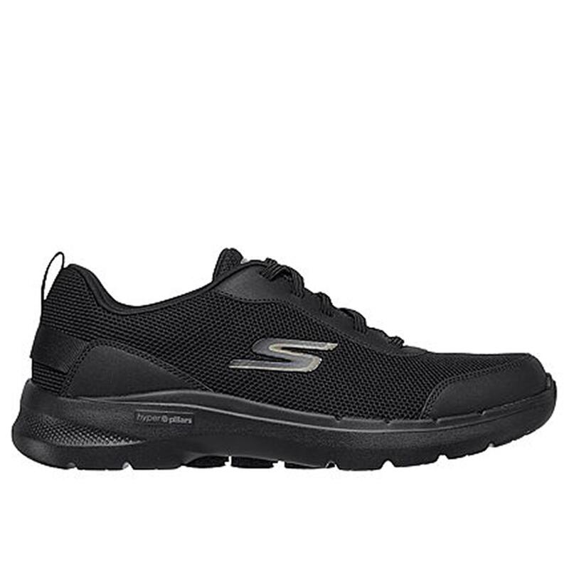 Zapatillas Deportivas Caminar Hombre Skechers 216204_BBK Negras con Cordones