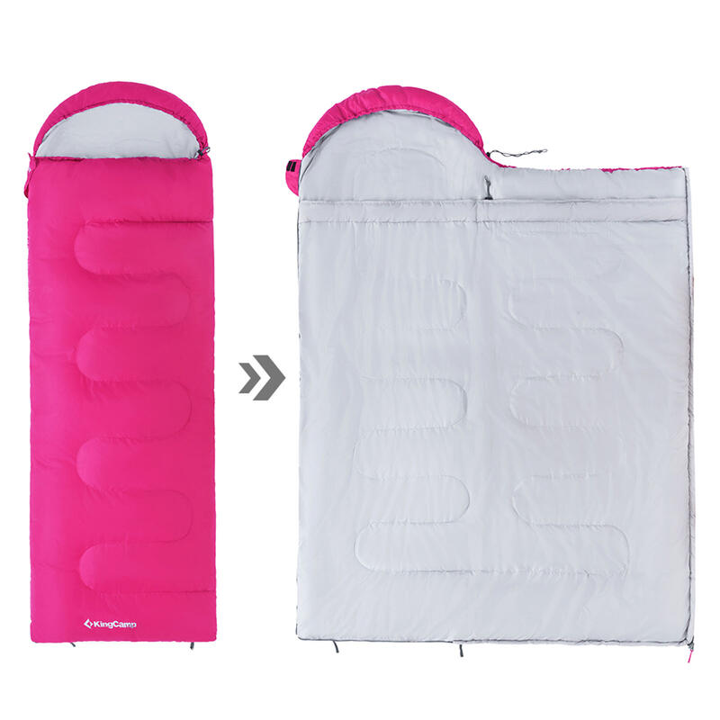 Oasis 250 Couvertures Enfants Sac de couchage été Camping 1,40 m +12°C