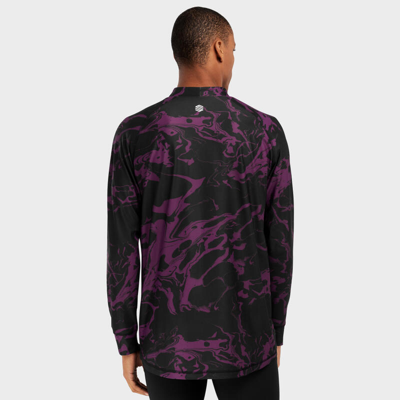 Camisola interior térmica homem Desportos de inverno Slush Grape SIROKO Preto