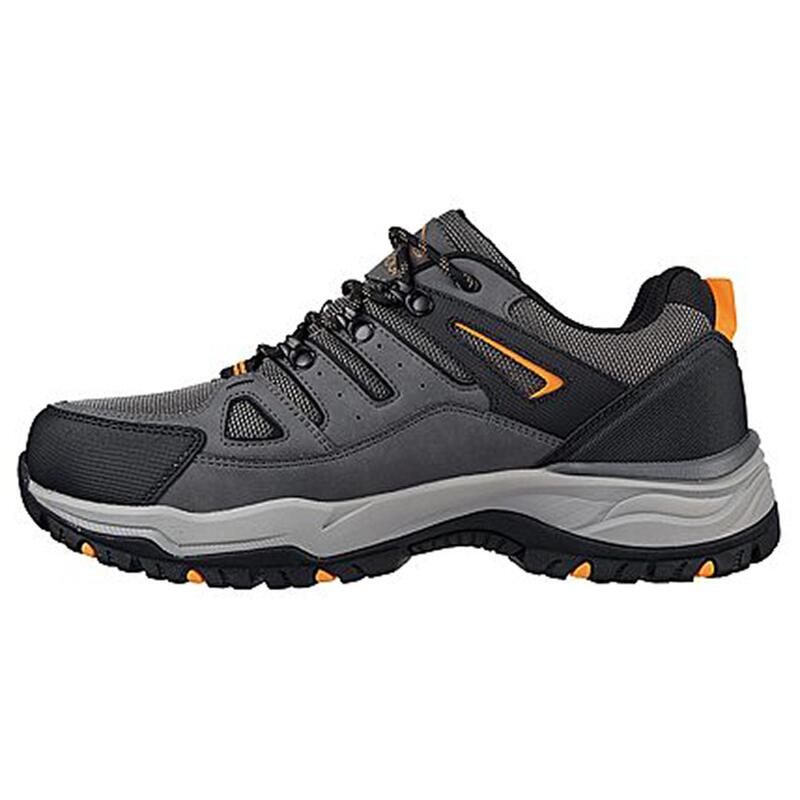 Zapatillas Deportivas Caminar Hombre Skechers 204630_CHAR Grises con Cordones