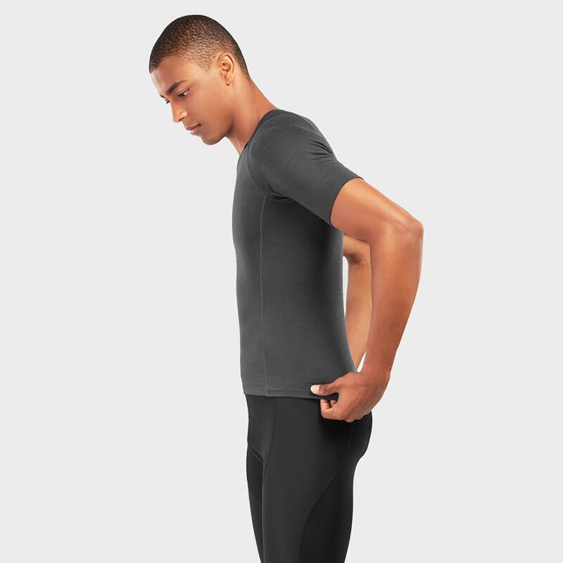 Herren Radsport fahrradbaselayer aus merinowolle für SRX Convex SIROKO Grau