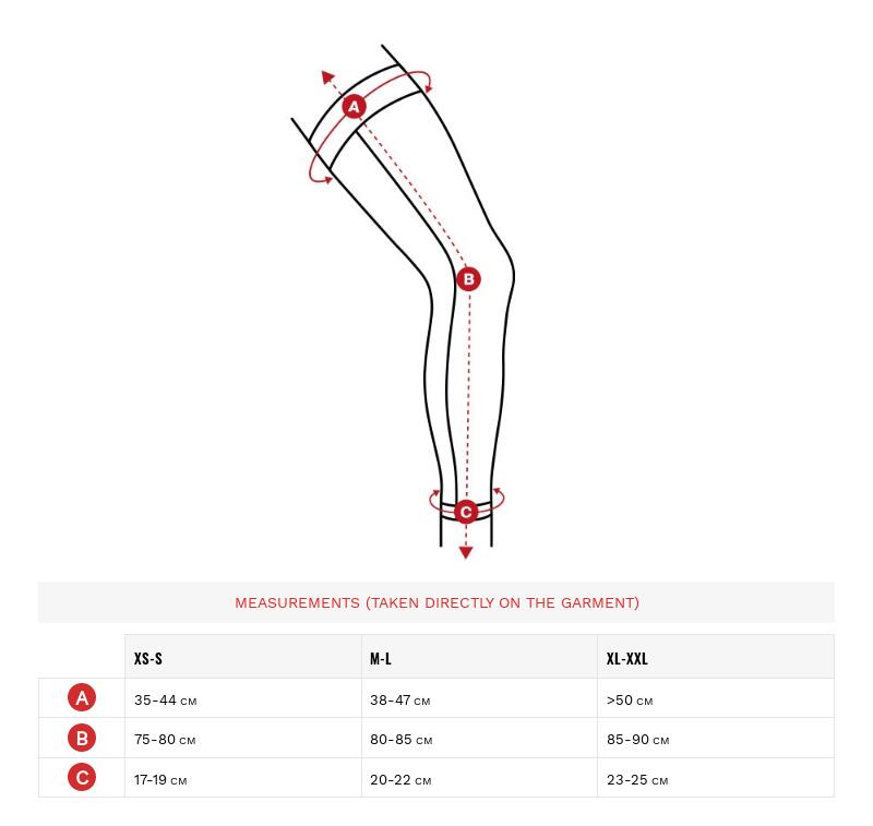 Pernitos térmicos para ciclismo Homem e mulher Forecast Siroko Preto 4/6
