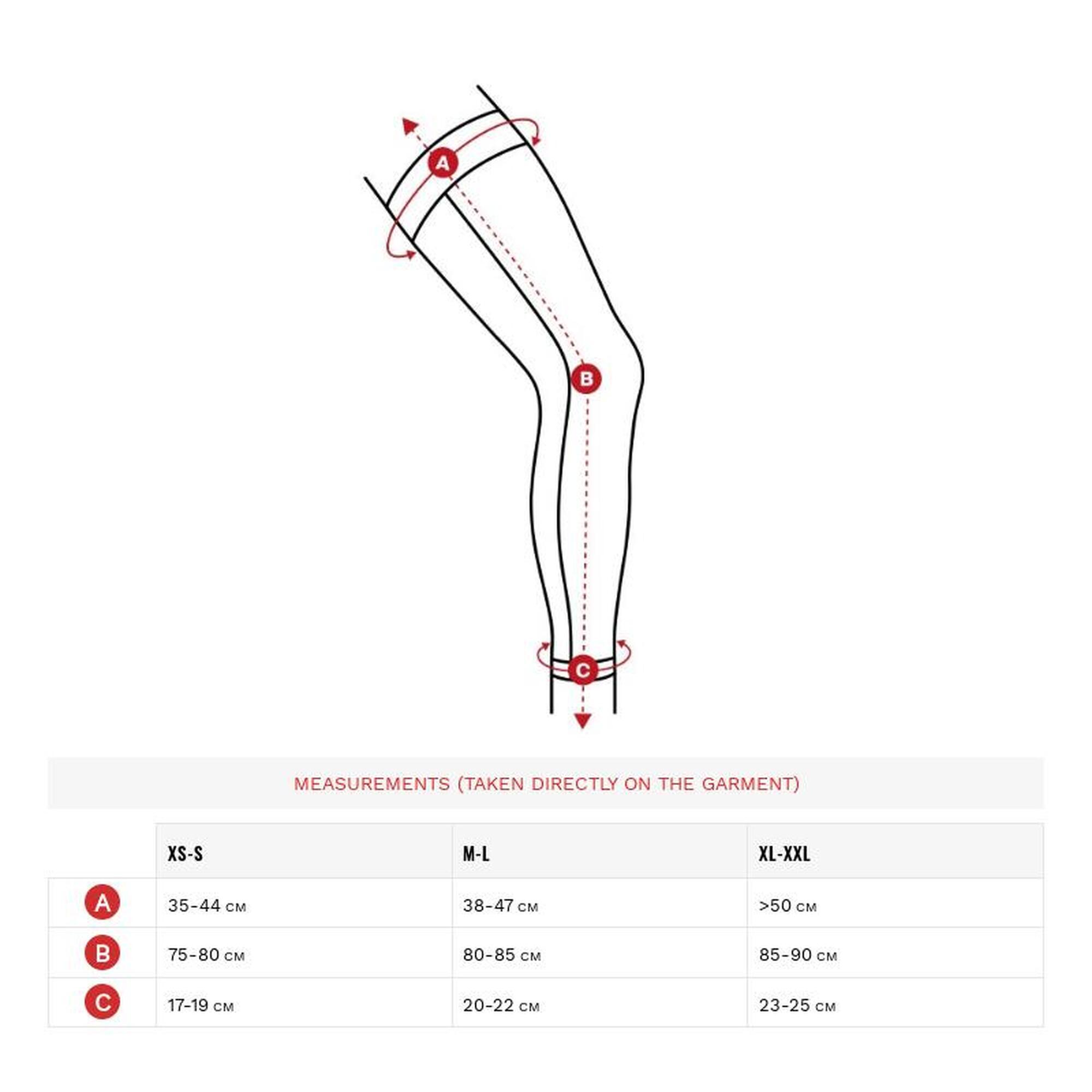 Jambières vélo thermiques Cyclisme Homme et Femme Forecast Noir