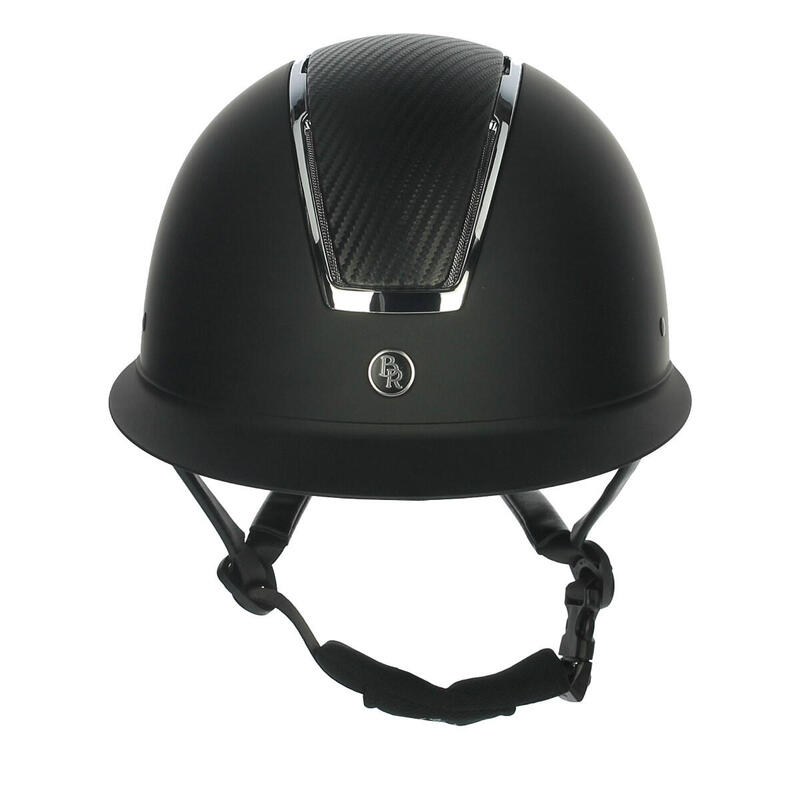 Casque d'équitation visière polo BR Equitation Omega Painted