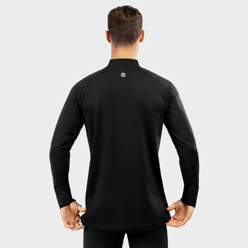 Camisola interior térmica homem Desportos de inverno Slush Black SIROKO Preto