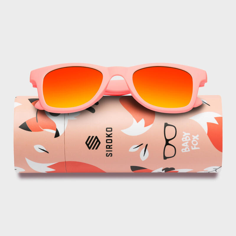 Gafas de sol surf Baby Fox Kids SIROKO Niños y Niñas Naranja Intenso