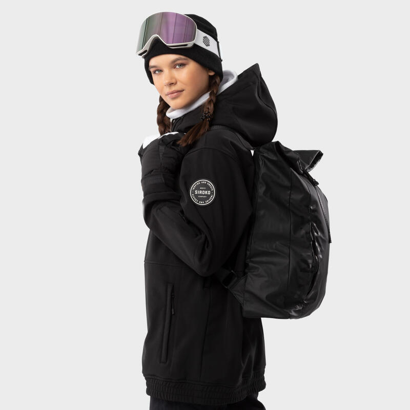Kobieta Sporty zimowe Damska kurtka snowboardowa W1-W Skywalk SIROKO Czarny
