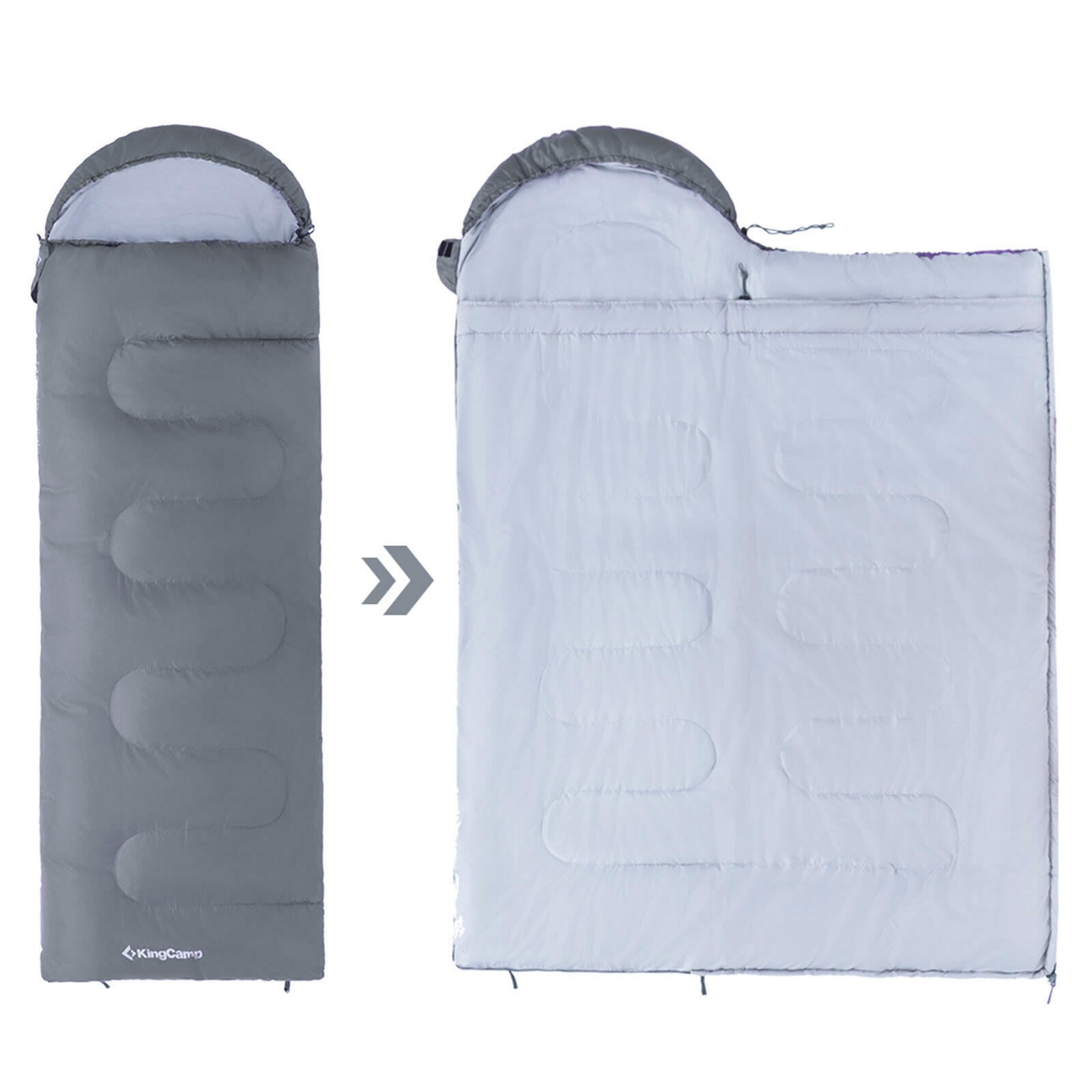 Oasis 250 manta infantil saco de dormir verano camping 1.40 m +12°C 3/7