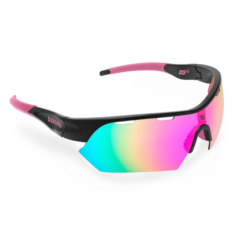 Gafas de sol para niños ciclismo Niños y Niñas K3Xs Kids Happy Road Negro