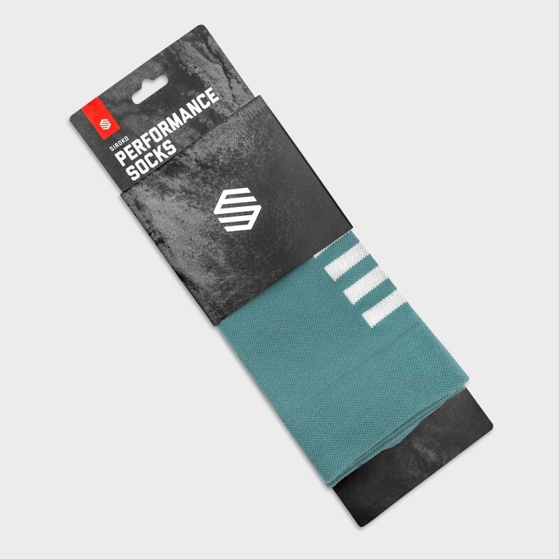 Herren und Damen Radsport Fahrradsocken S1 Blue Sarenne SIROKO Ozeanblau