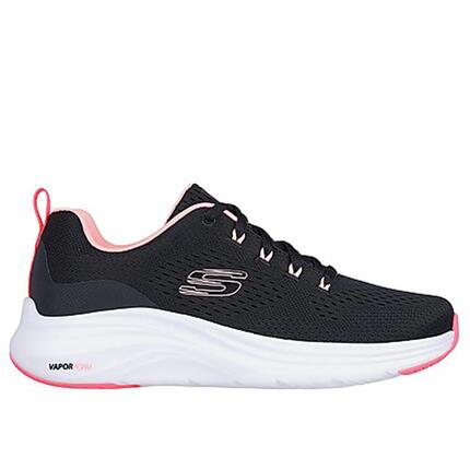 SKECHERS Femme VAPOR FOAM FRESH TREND Sneakers Noir / Rose vif