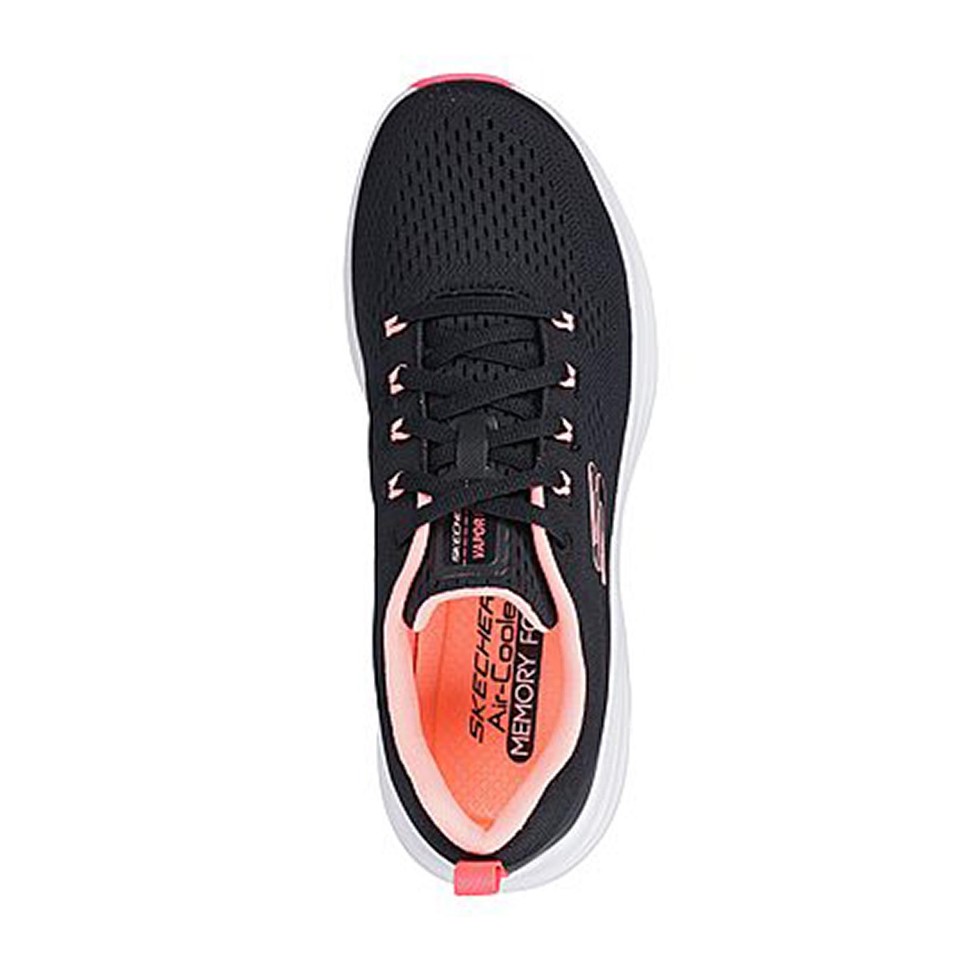 Zapatillas Deportivas Caminar Mujer Skechers 150024_BKPK Negras con Cordones 5/5