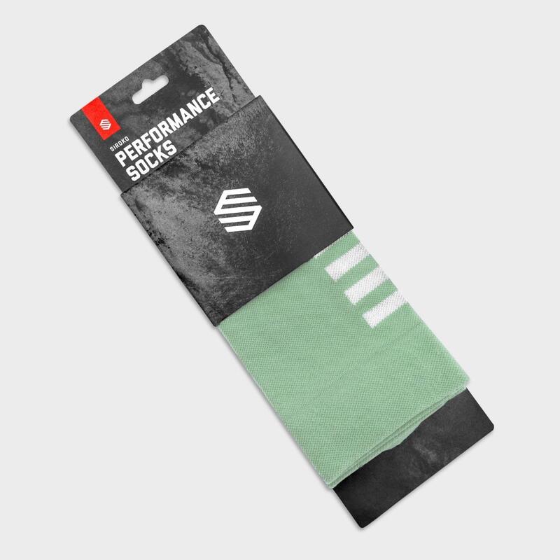 Chaussettes vélo Cyclisme Homme et Femme S1 Olive Sa Calobra Vert Olive