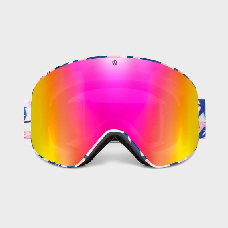 Jaune masque de ski d'hiver. Lunettes de Soleil-Cyclisme-Ski-Moto. Lunettes  Sport d'hiver pour hommer et femme - Cdiscount Sport