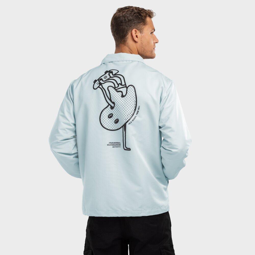 Men's Surf Puerto Plata light blue coach jacket