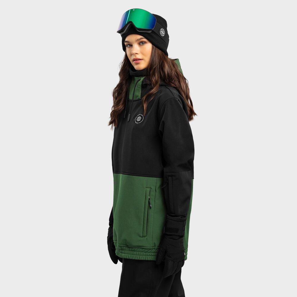 Giacca da snowboard donna Winter Sports W1-W Evergreen Black