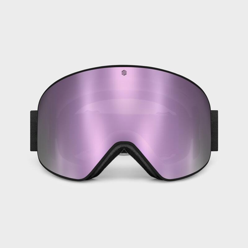 Heren en Dames Wintersport Skibril GX Grizzly SIROKO Lavendel