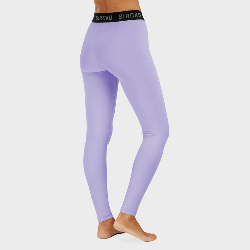 Leggings térmicos de mujer esquí y nieve Boreal SIROKO Lavanda