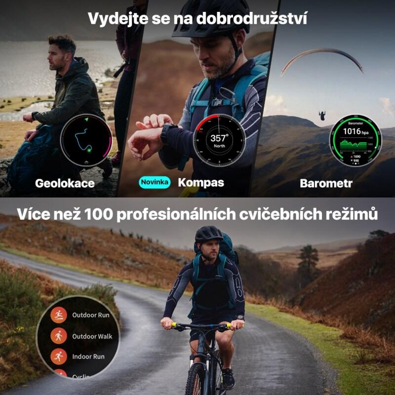 TicWatch Pro 5 GPS Chytré hodinky v odolném military provedení