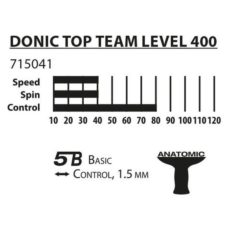 Donic Tischtennisschläger Top Team 400 DONIC - DECATHLON