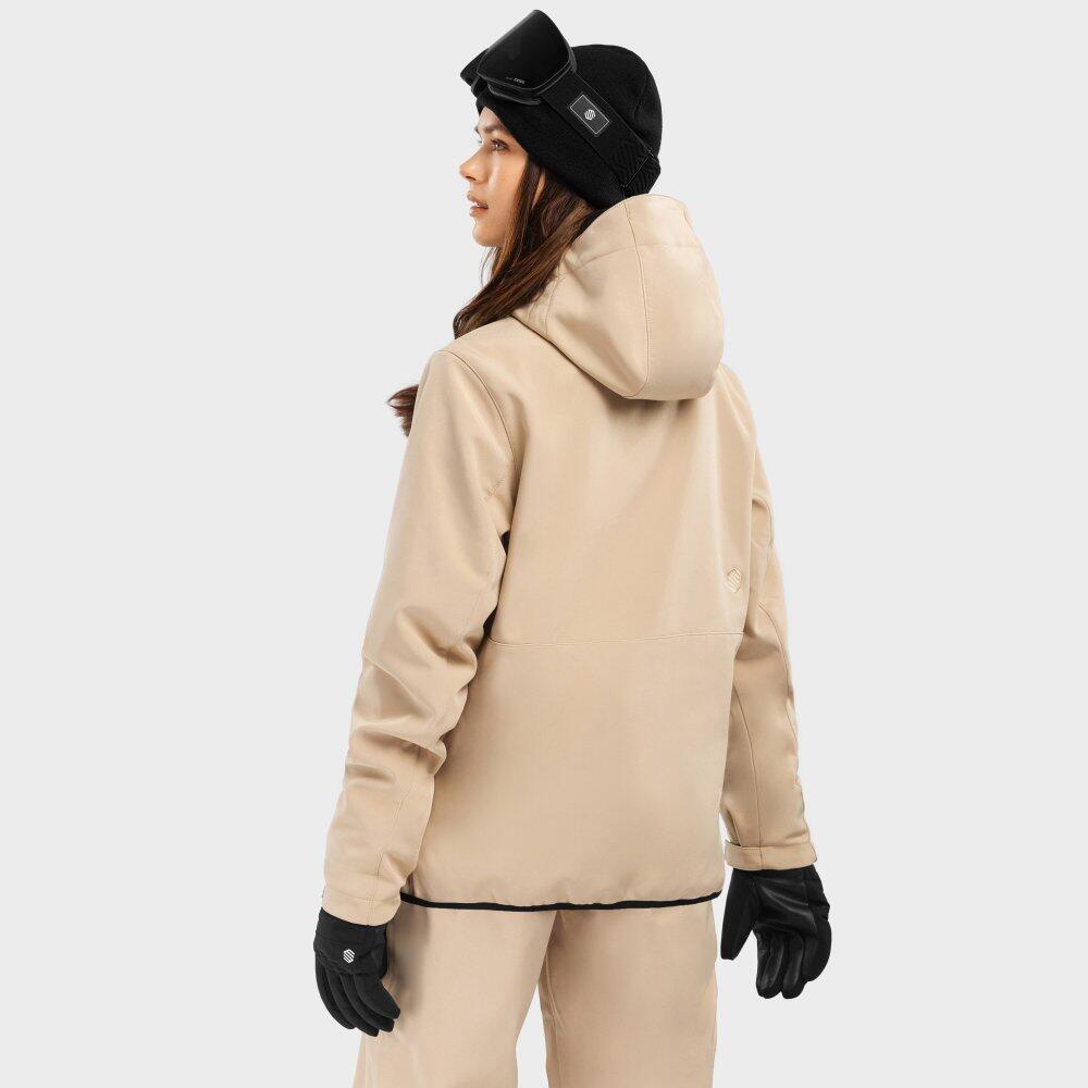 Giacca da snowboard da donna Winter Sports W2-W Cerro Beige