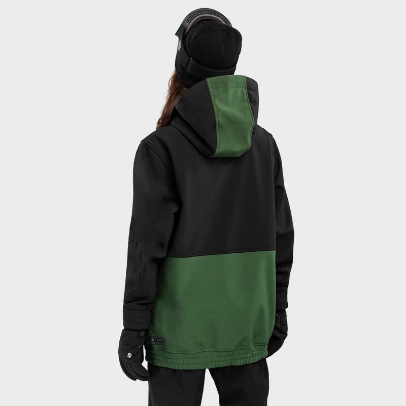 Casaco de snowboard para mulher Desportos de inverno W1-W Evergreen SIROKO Preto