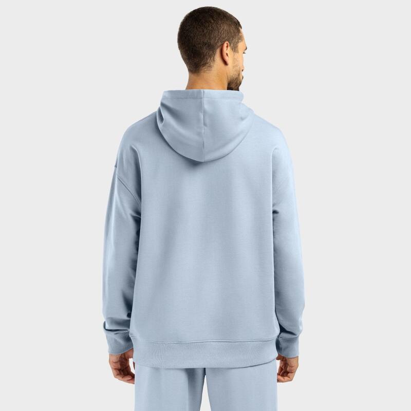 Sweat à capuche homme Lifestyle Splash Bleu électrique